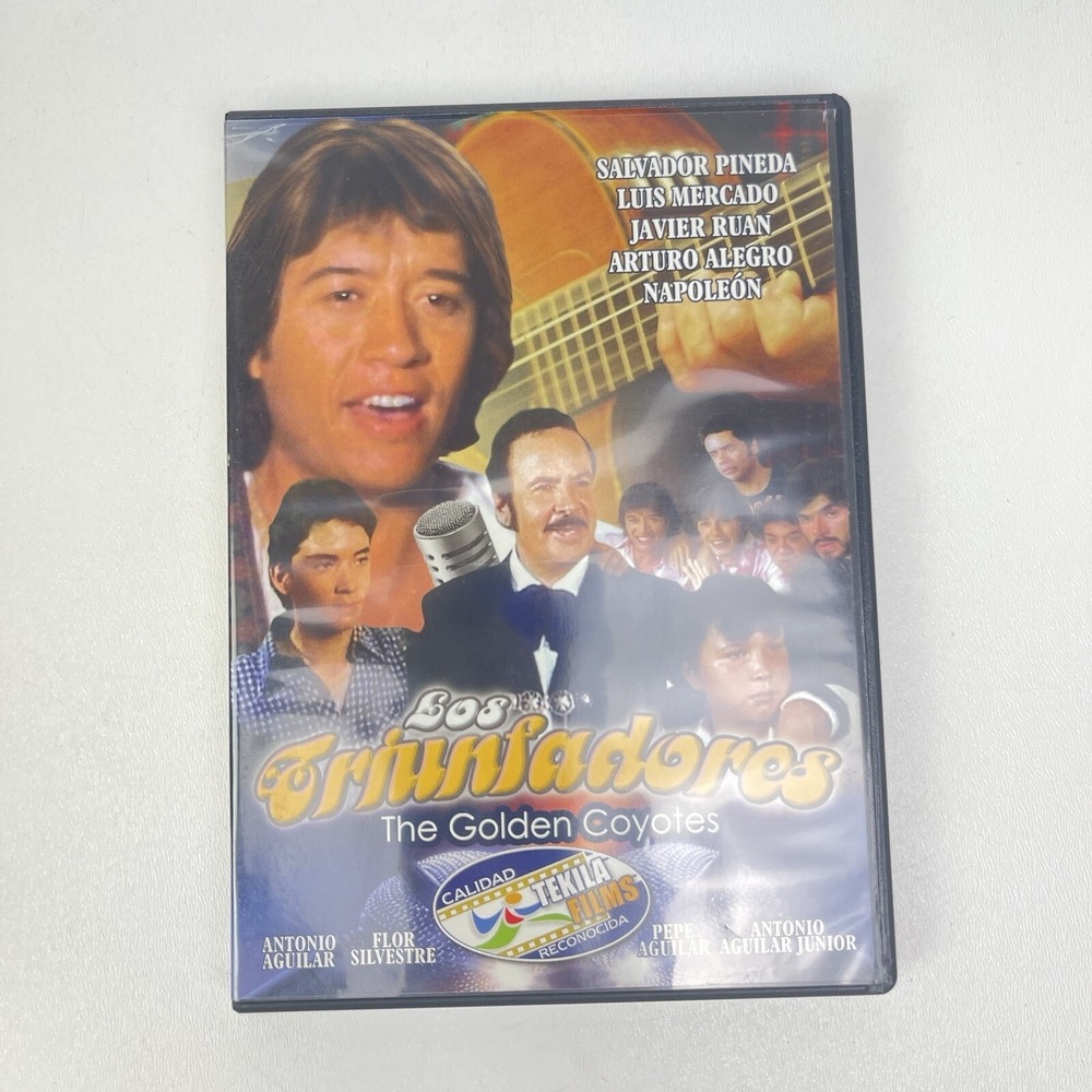 Los Triunfadores DVD 2005 The Golden Coyotes Antonio Aguilar Napoleon